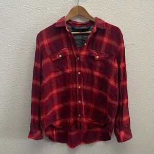Gap x Pendleton Woolen Mills Long Sleeve Button Down Shirt Small Soft Red Plaid